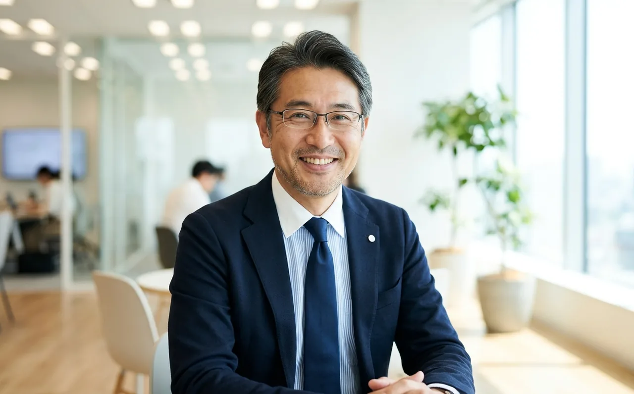 受け入れ企業担当者ポートレート（ビルメンテナンス会社・男性）
